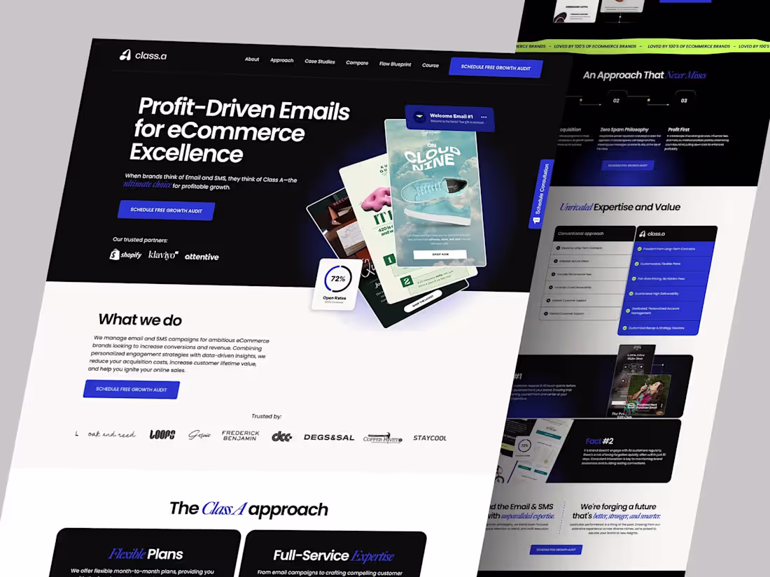 Cover image for Class.a Media Website