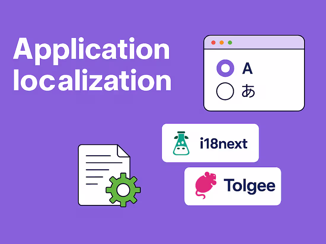 Cover image for Application localization