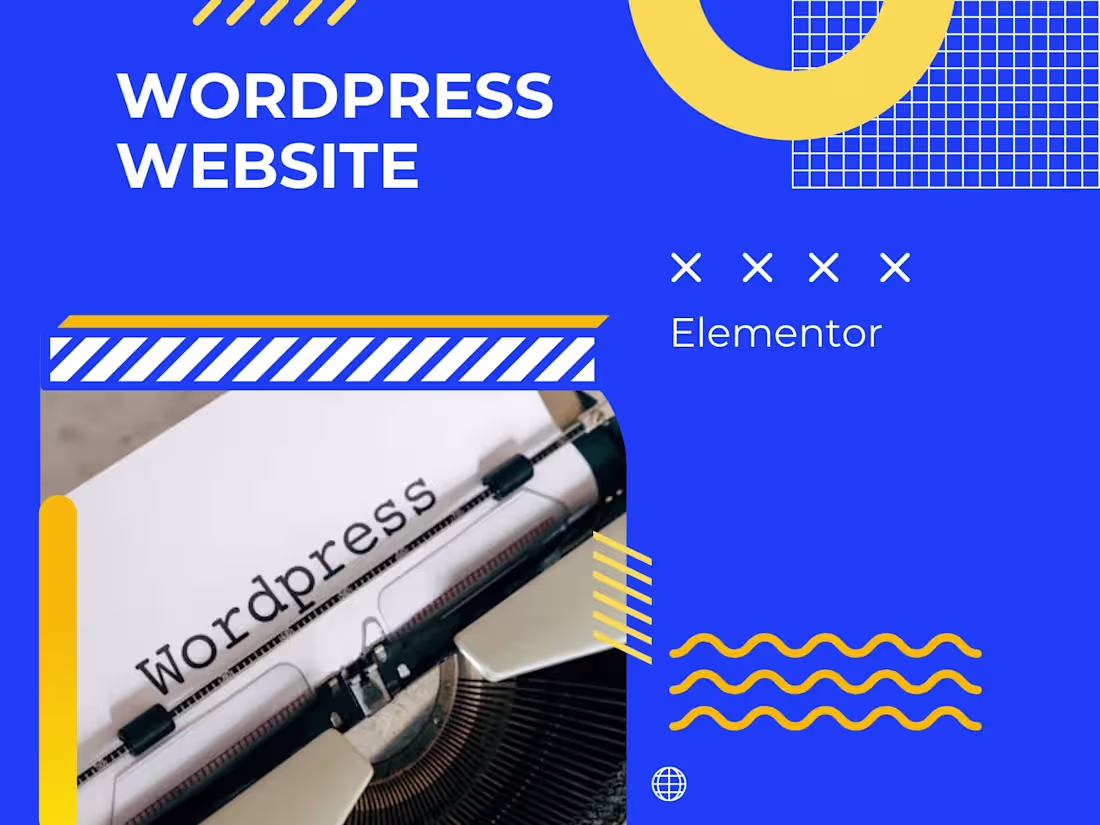 Cover image for Classic Website Build with WordPress Elementor