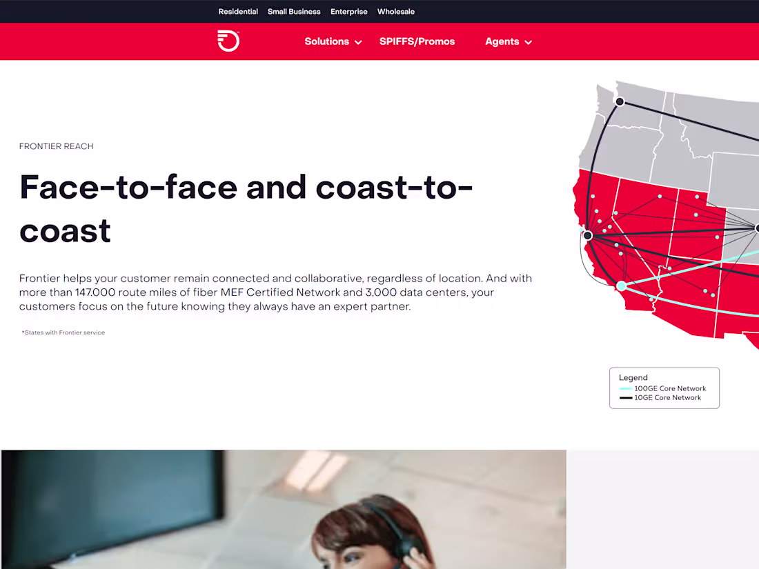 Cover image for Internet, Phone & TV Service Provider | Frontier.com