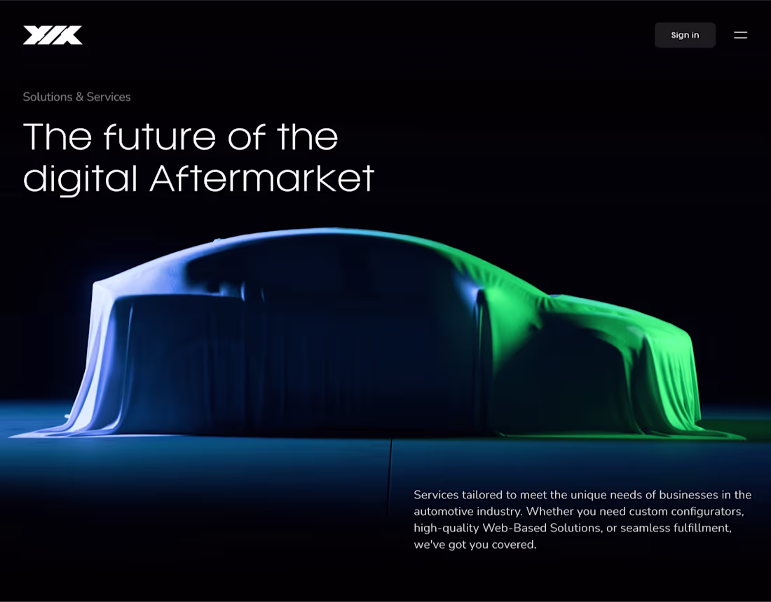 Cover image for XIX3D | UX/UI website design and 3D animation