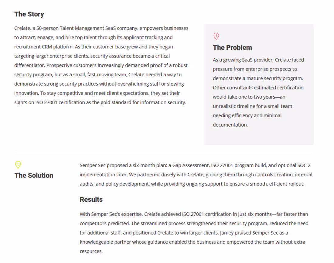 Cover image for Conducted a case study to