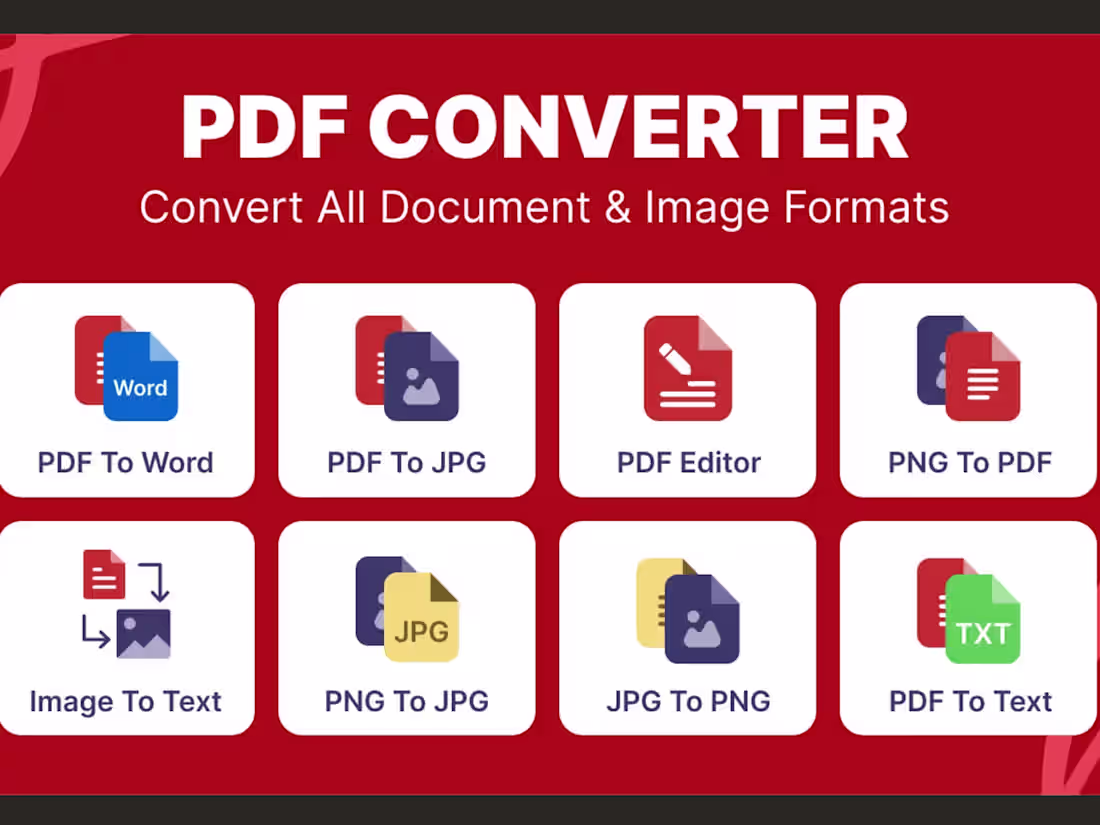 Cover image for ‎PDF Converter-Pdf to Word,Doc