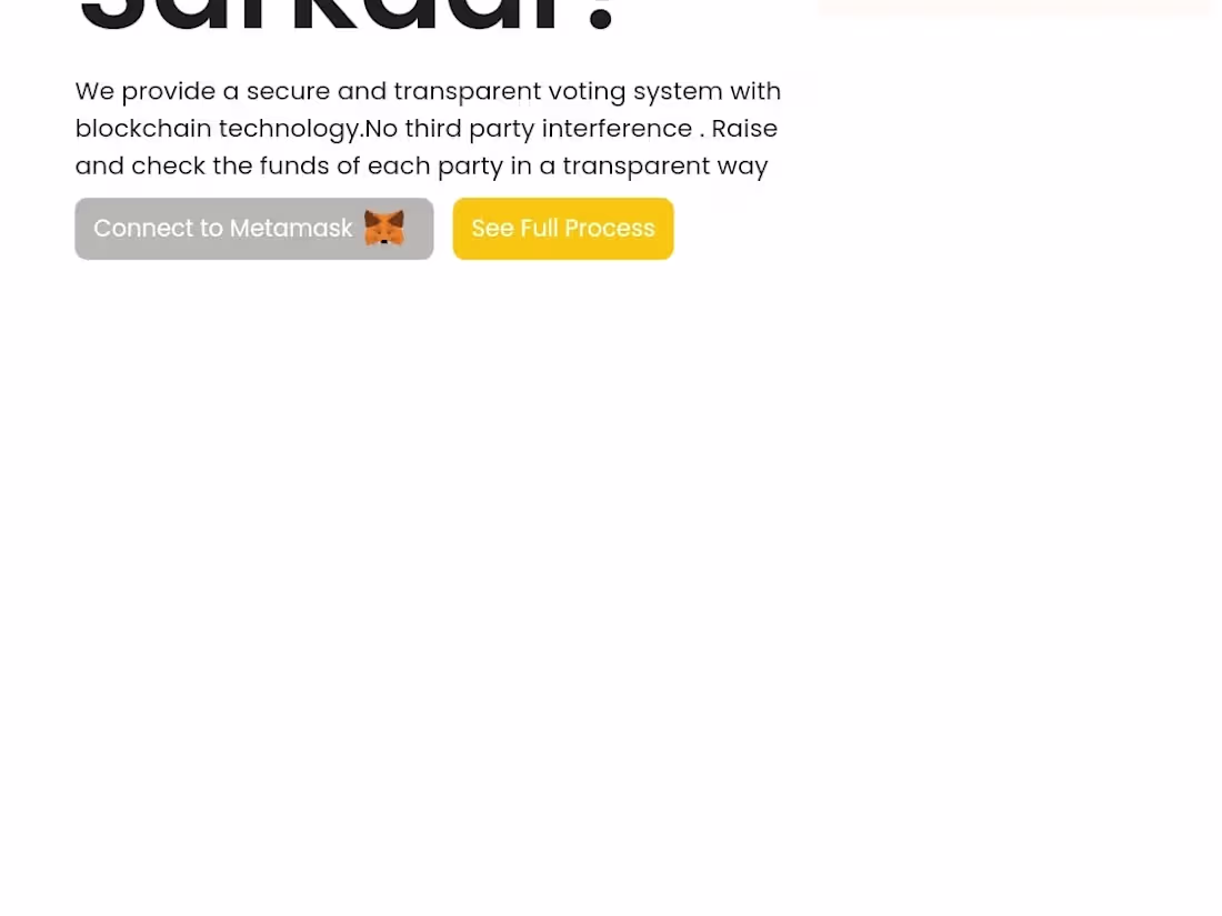 Cover image for Blockchain-based Voting System 