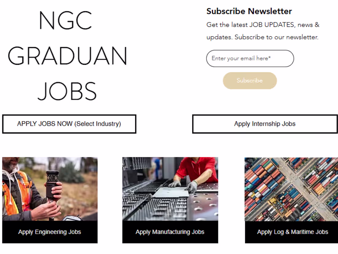 Cover image for NGC Graduan Jobs