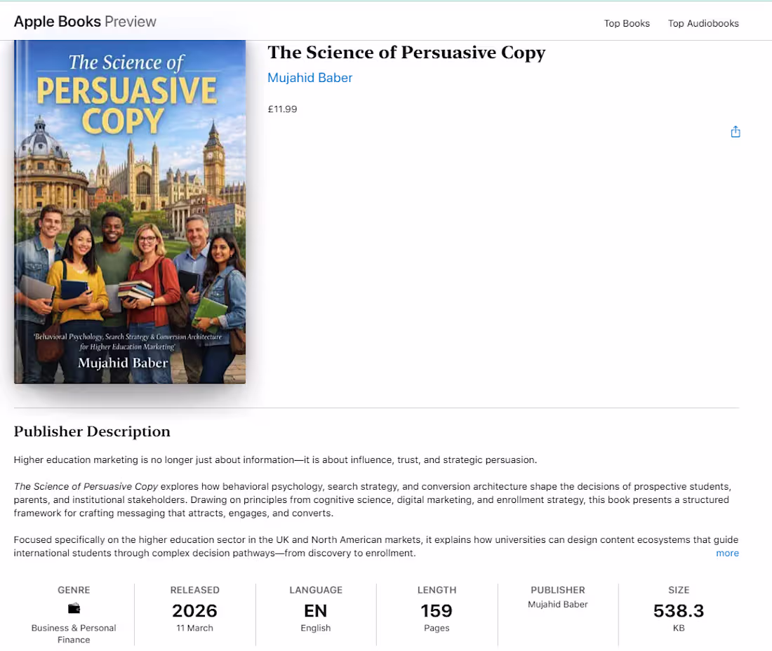 Cover image for SEO Content Strategy for Higher Education, EdTech and Beyond