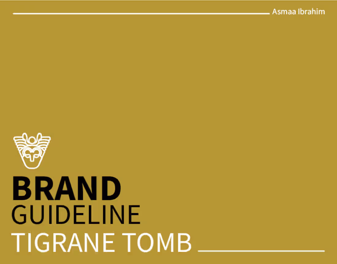 Cover image for TIGRANE TOMB BRANDING