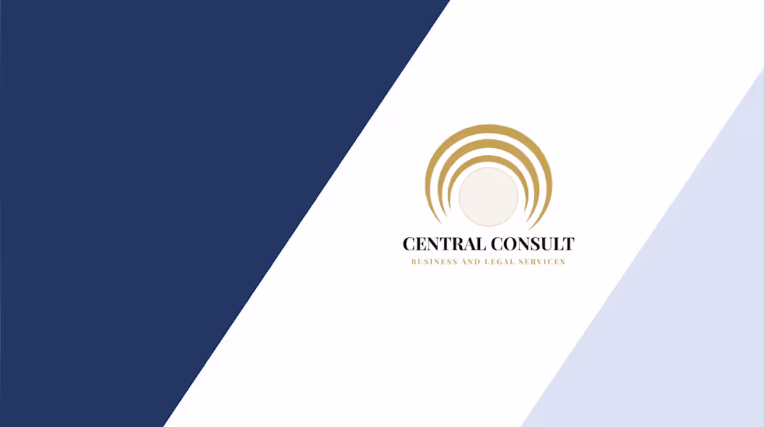 Cover image for Central Consult - company presentation