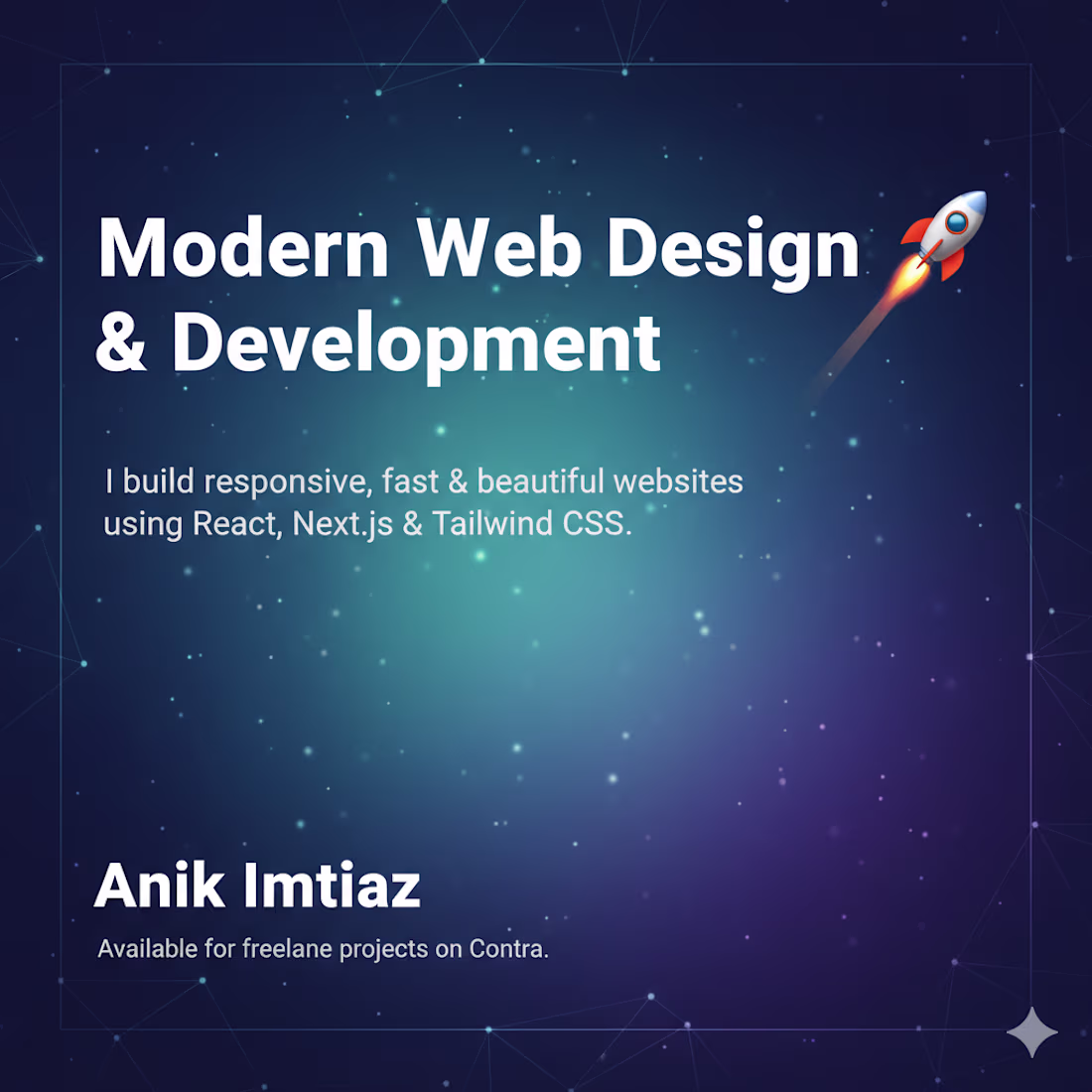 Cover image for 🚀 Transform your ideas into a stunning website! I design an...