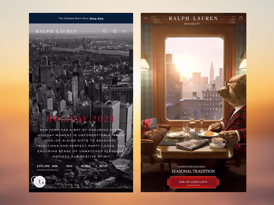 Cover image for Ralph Lauren | Hero - Redesign