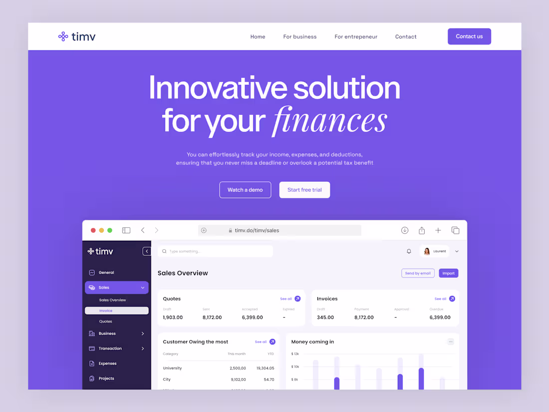 Cover image for Website design