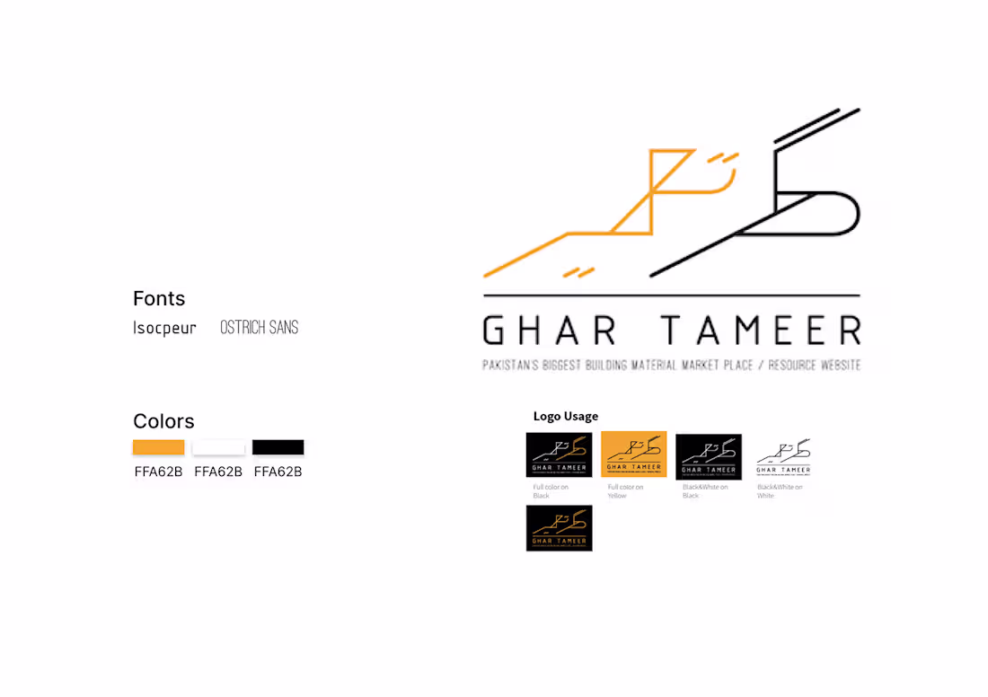 Cover image for Ghar Tameer on Behance
