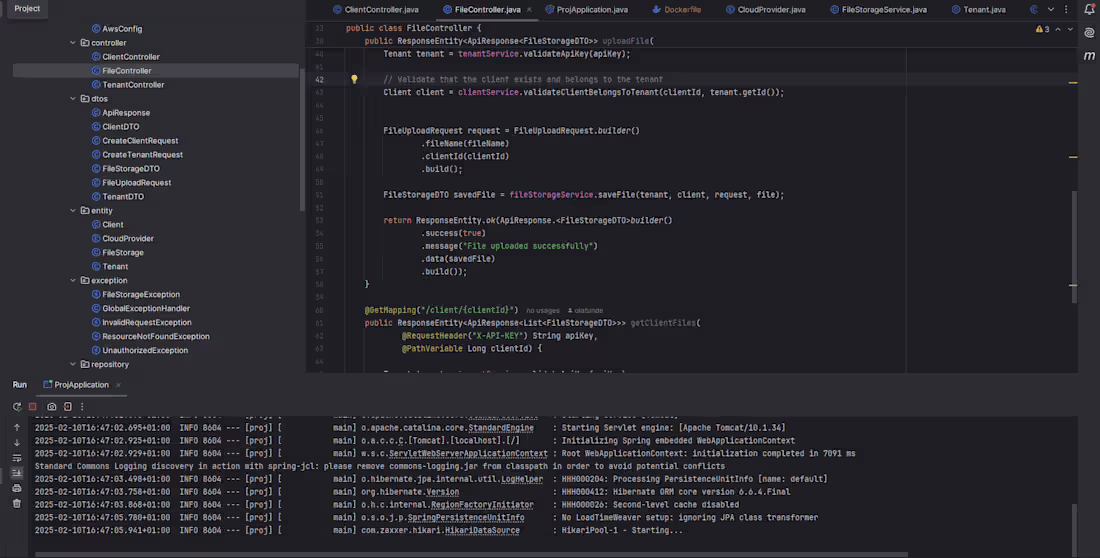 Cover image for Storage Service – Secure File Storage & Retrieval with JAVA