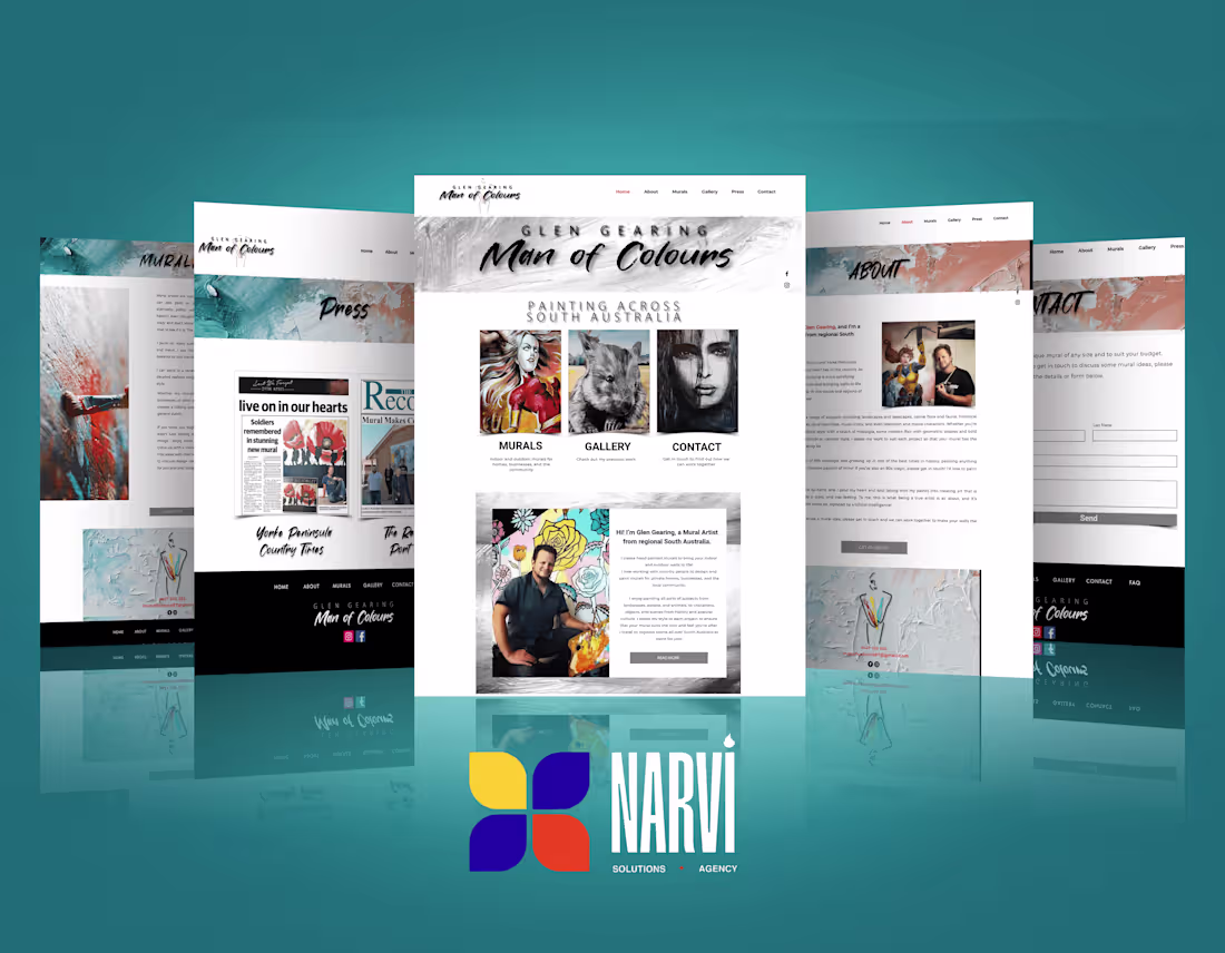 Cover image for Creative Mural Portfolio | Wix Mural Website