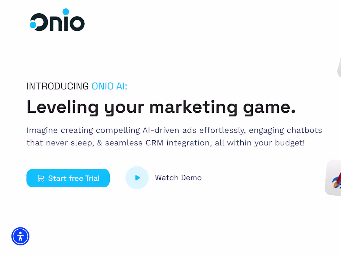 Cover image for Onio Ai - CRM, AI, Marketing Tool
