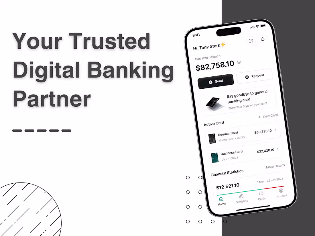 Cover image for NeoBank Pro Mobile Banking App