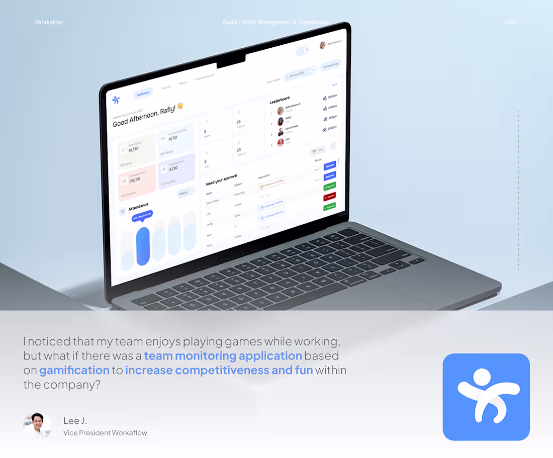 Cover image for Corporate Employee Management App - UI/UX Mobile & Web