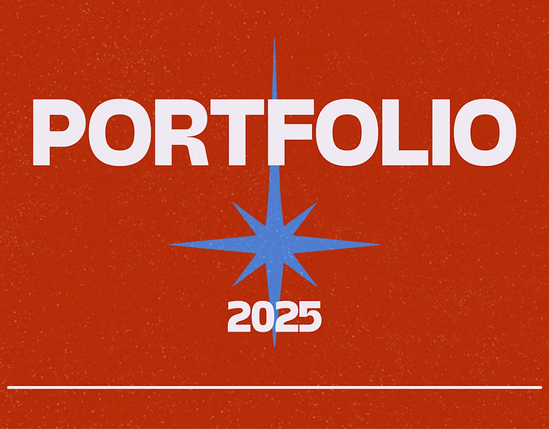 Cover image for Brand & Visual Design Portfolio 2025