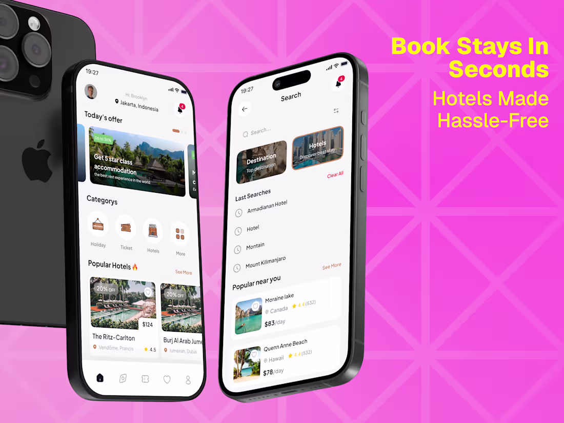 Cover image for Staynity Hotel Booking App