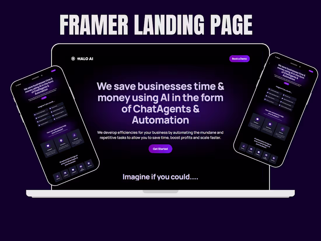Cover image for Professional Framer Website Design and Development