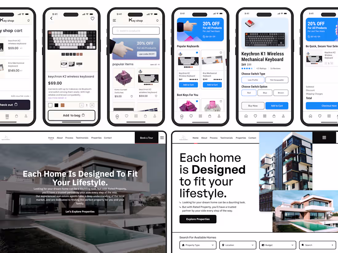 Cover image for UX audit & redesign to improve conversions