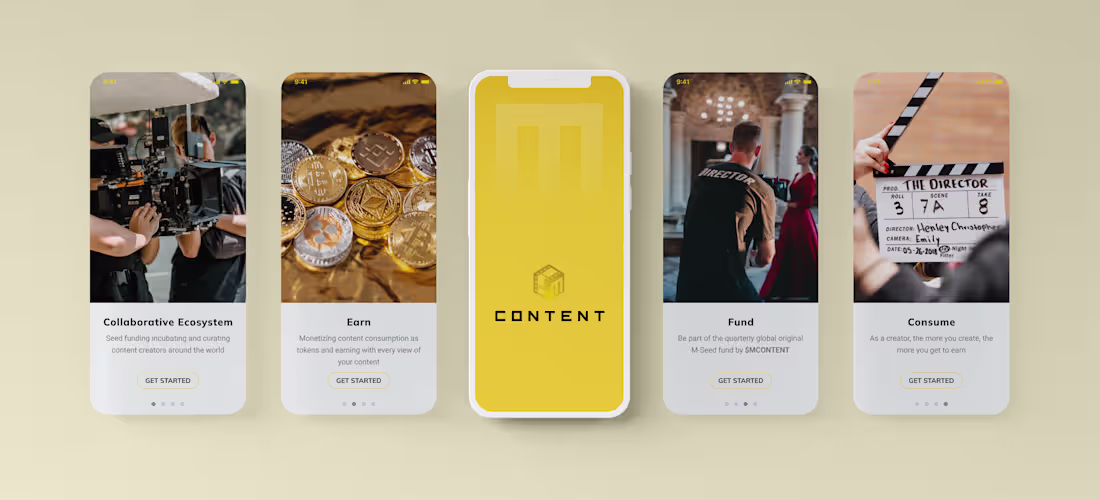 Cover image for Blockchain Ecosystems for Content Creators on Behance
