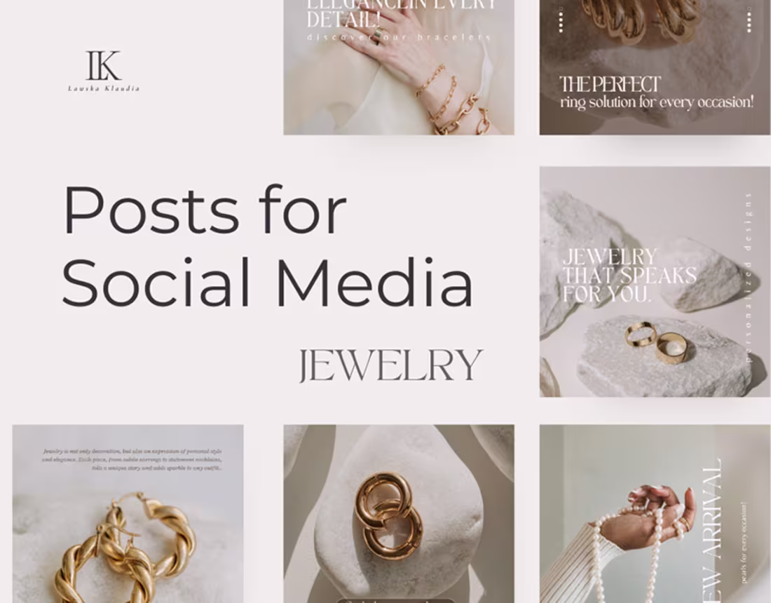 Cover image for Social media - jewelry :: Behance