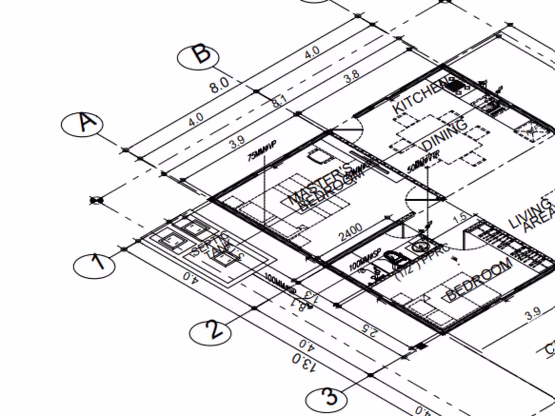 Cover image for Architectural Plans from PDF to DWG