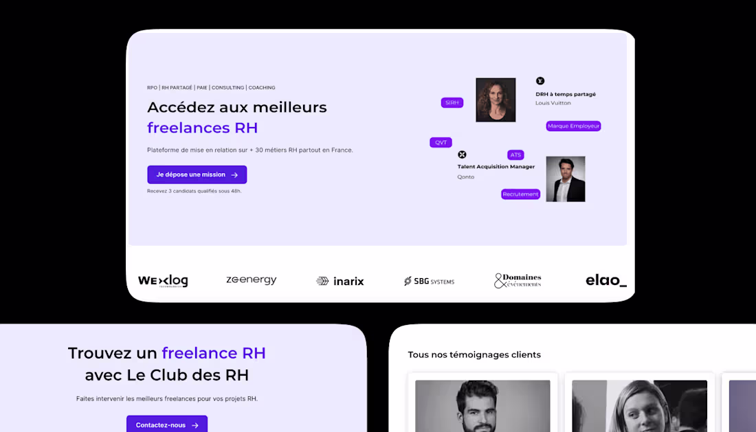 Cover image for Le Club des RH