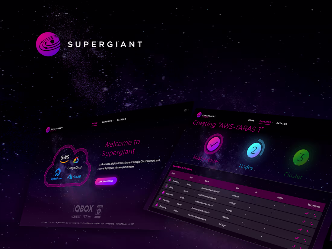 Cover image for Supergiant SaaS App