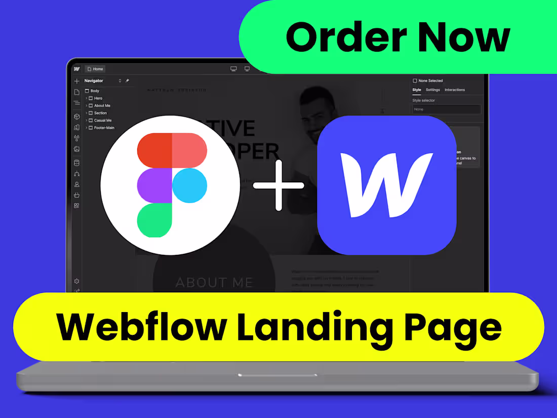 Cover image for 🎯 Webflow Landing Page Design: From Concept to Conversion-Ready