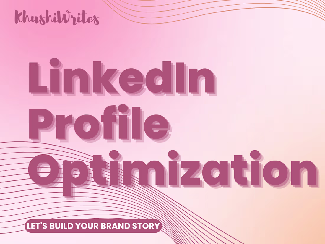 Cover image for LinkedIn Optimization