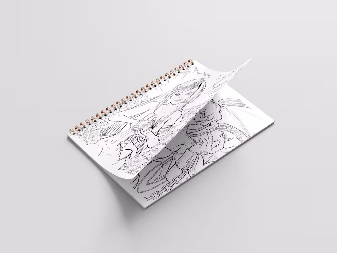 Cover image for Coloring book Linearts