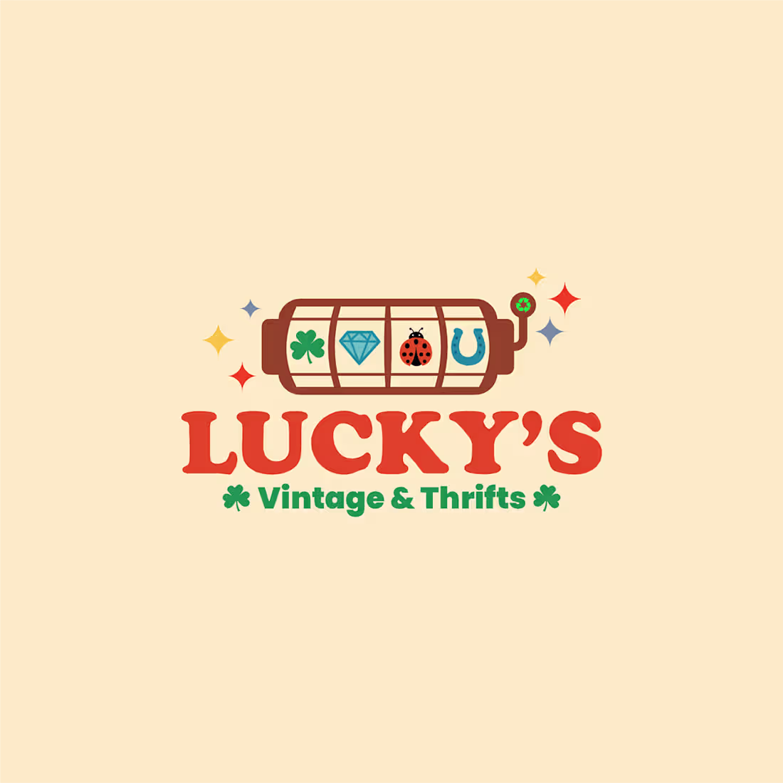 Cover image for Luckys - Logo Design