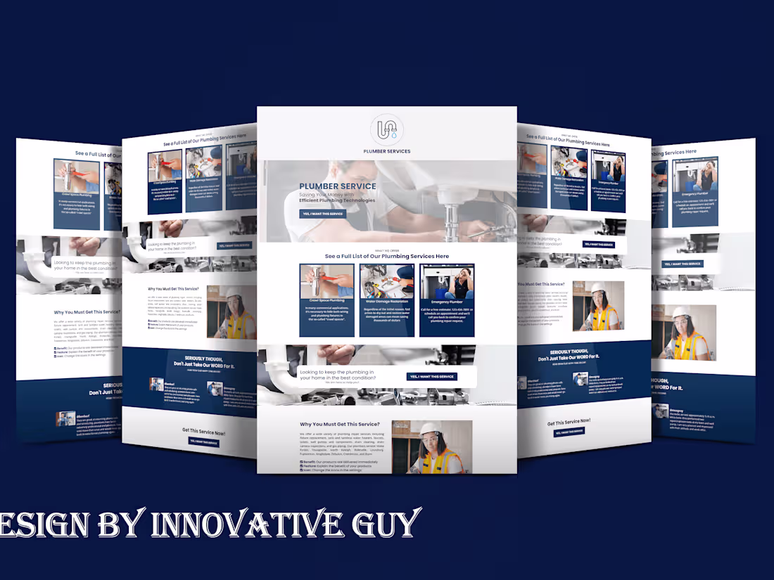 Cover image for landingpage design