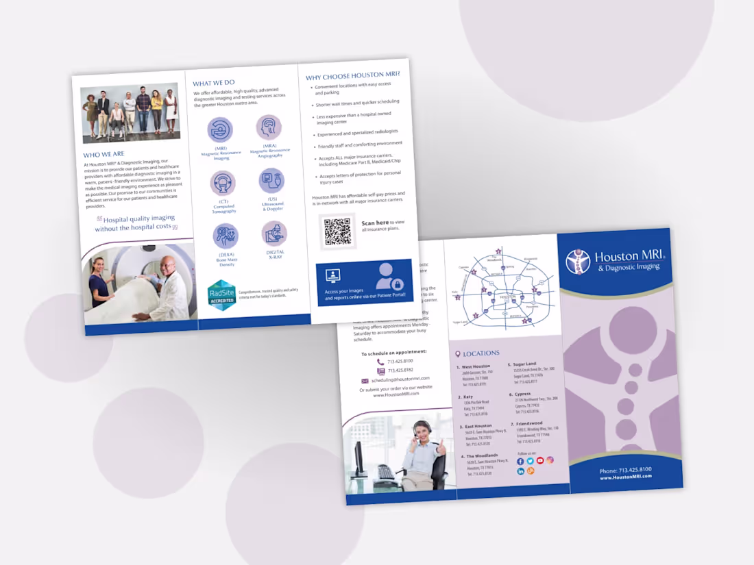 Cover image for Brooke White - Tri-Fold Brochure