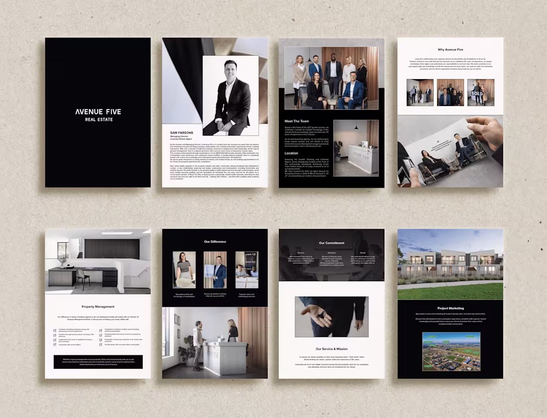 Cover image for A4 Brochure Design