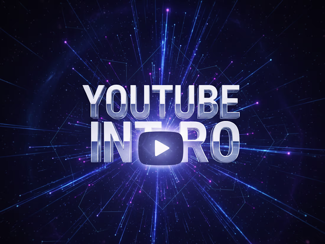 Cover image for i will create a professional youtube intro