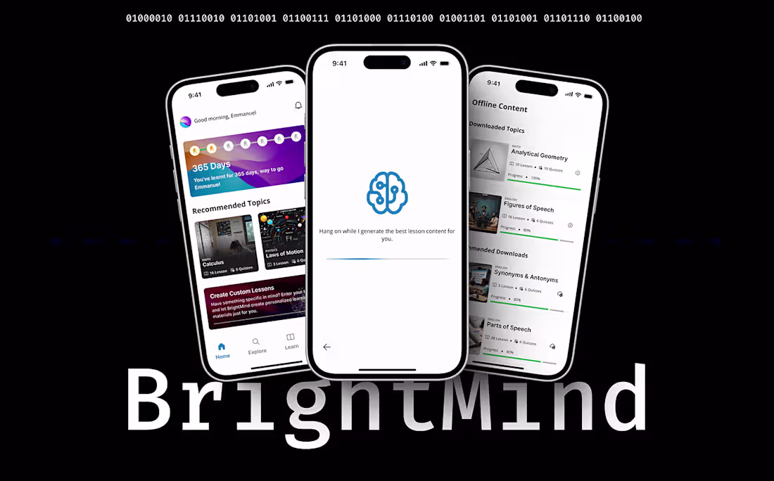 Cover image for BrightMind - Your AI Learning Companion
