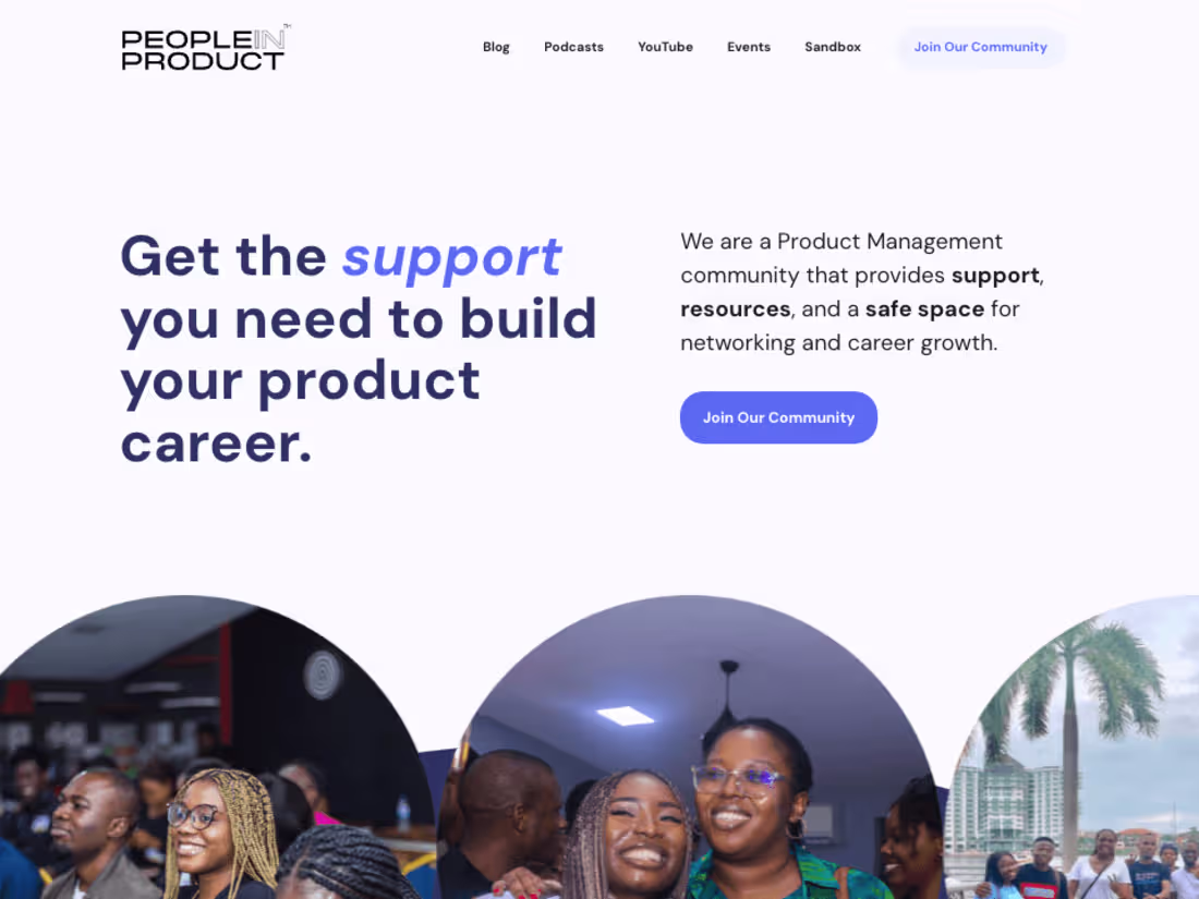 Cover image for People in Product Website Design and Development