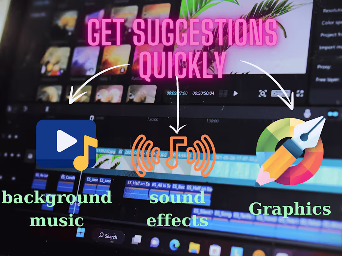 Cover image for Sound effects and Audio Elements for video from script