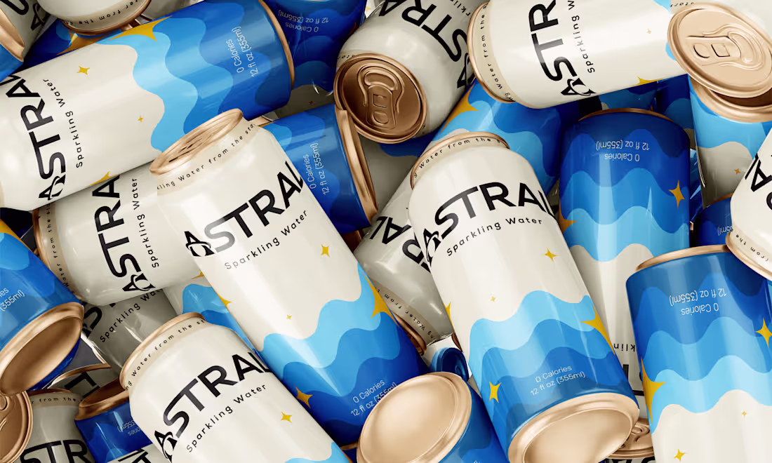 Cover image for Astral – Visual Brand Identity and Packaging Design