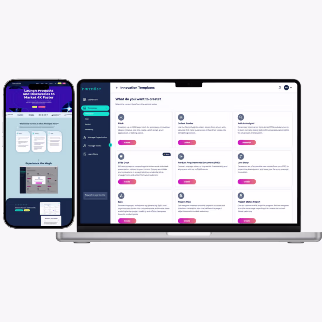 Cover image for Narratize AI Platform Development
