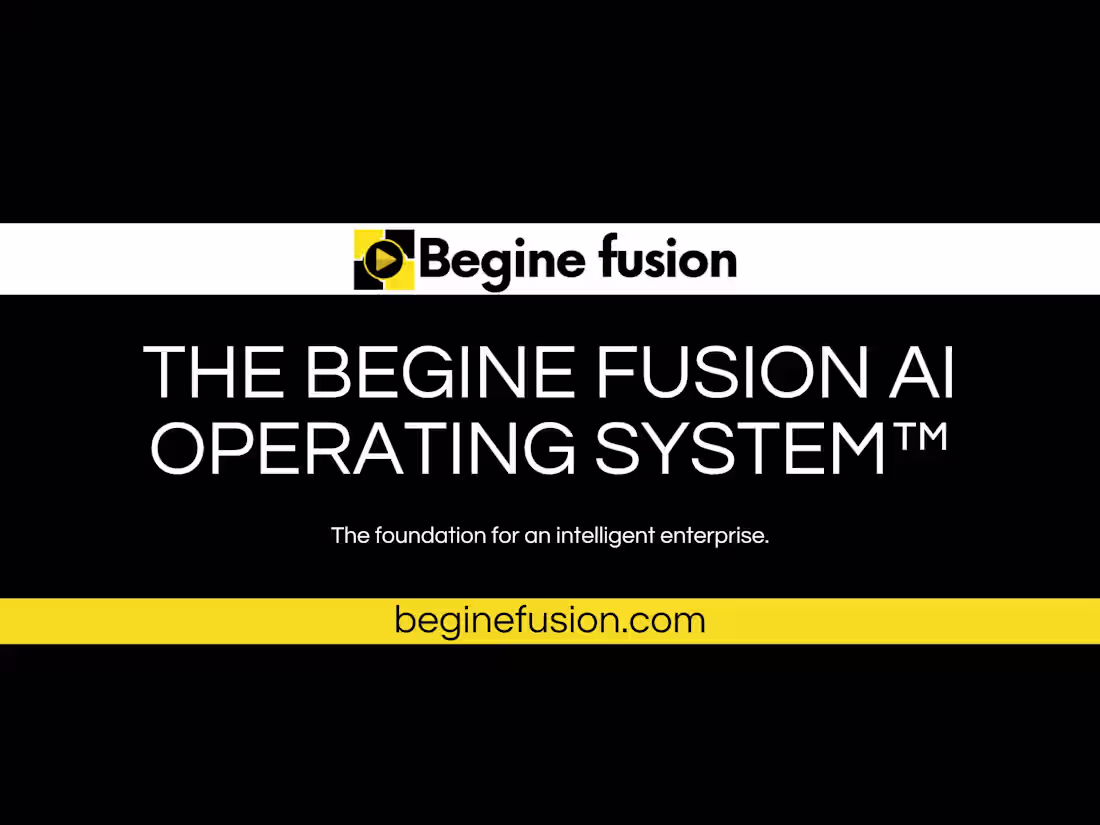 Cover image for The Begine Fusion AI Operating System™