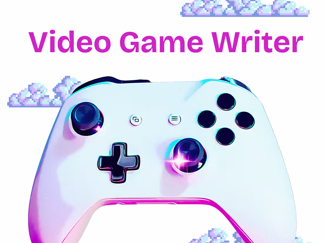Cover image for Video Game Writer 