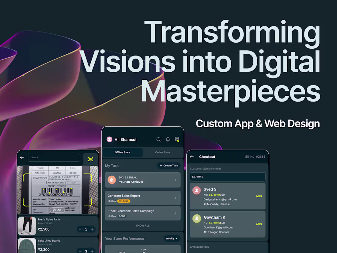 Cover image for Custom App & Web Design 