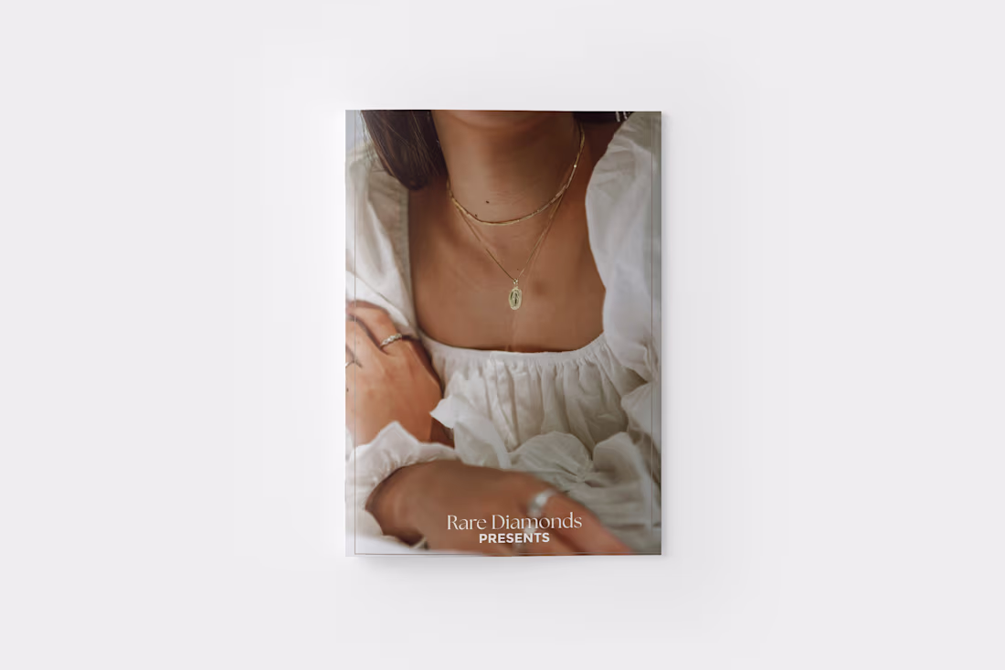 Cover image for Luxury Jewelry Catalog Design 