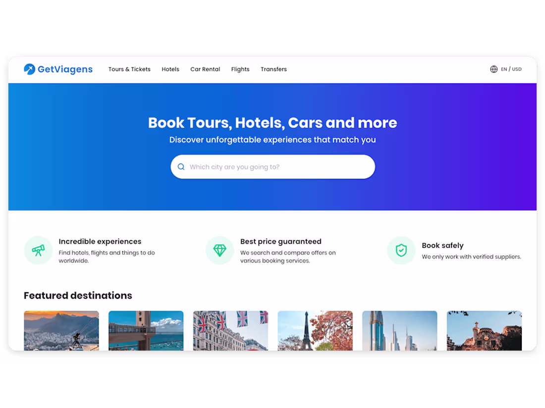 Cover image for GetViagens: Next.js Travel meta-search