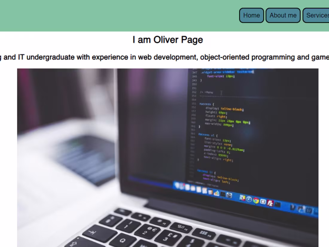 Cover image for Website Design and Development (HTML, CSS and JavaScript)