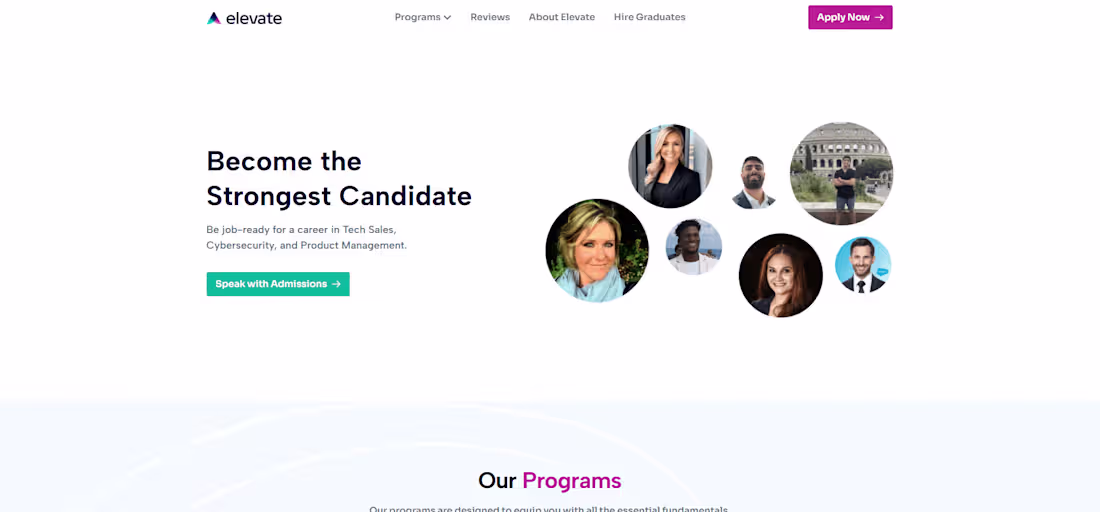 Cover image for Elevatehire: Figma to Webflow